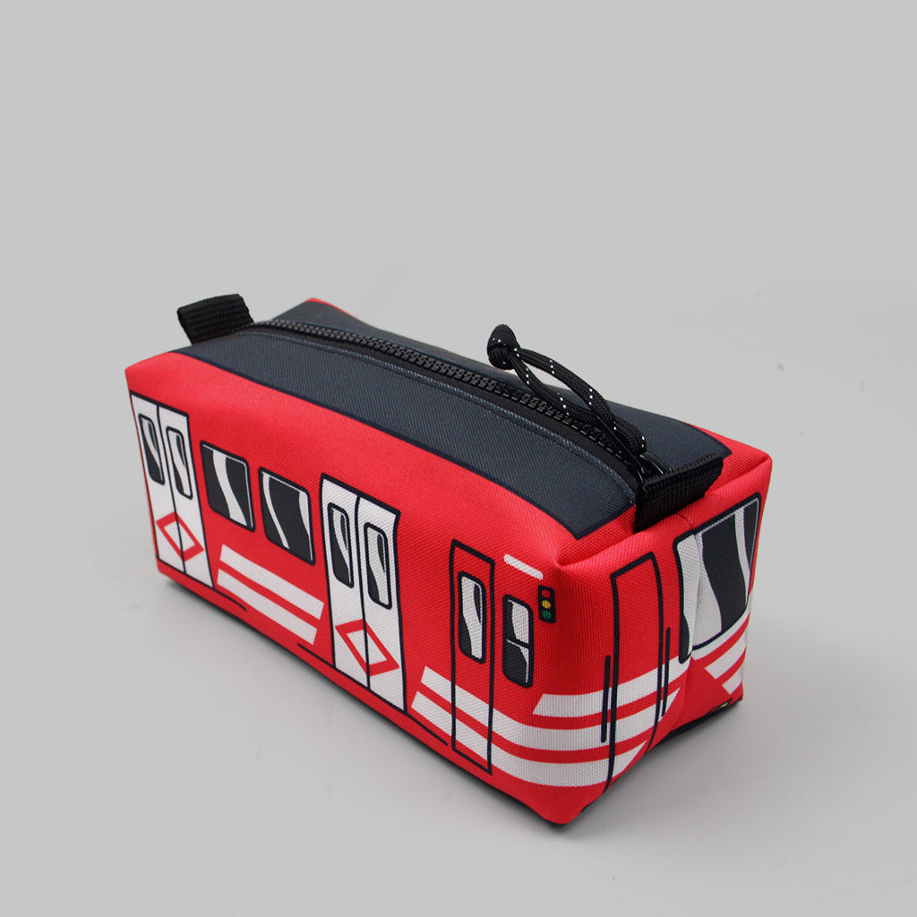 ESTUCHE 3D METRO MADRID ROJO