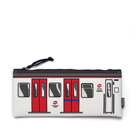 ESTUCHE METRO BARCELONA ROJO