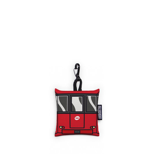 LLAVERO PUFFY METRO BARCELONA ROJO