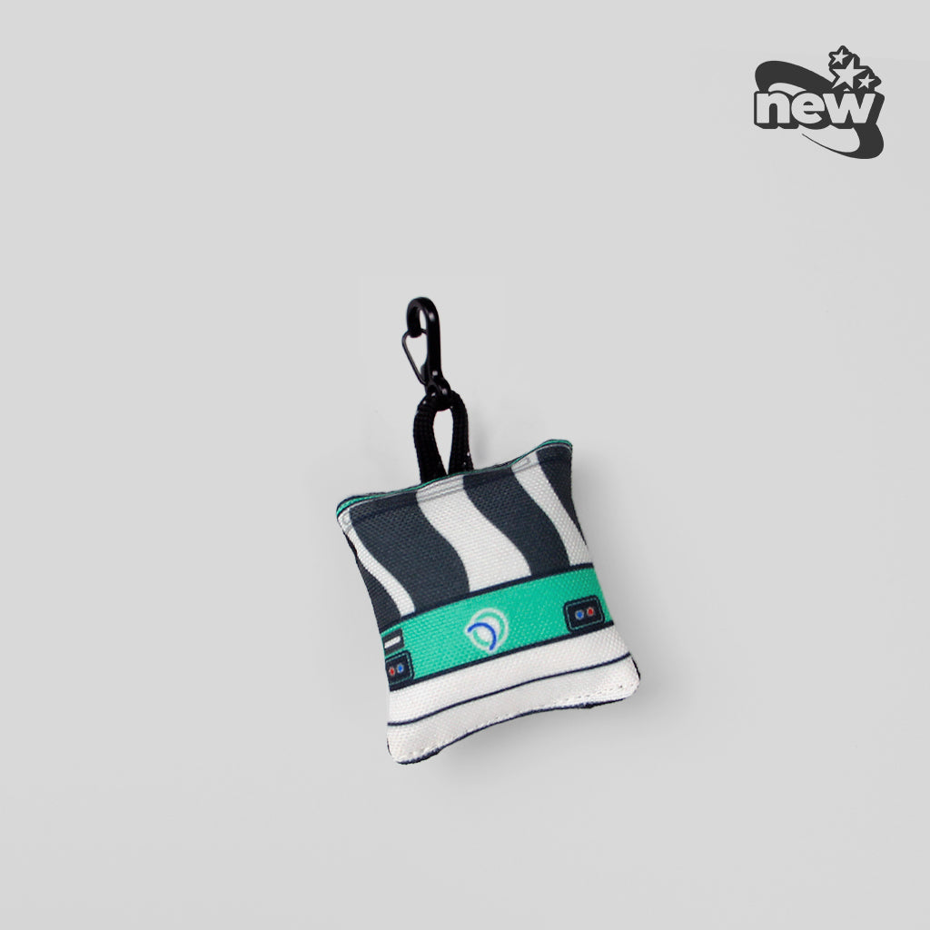 PARIS METRO PUFFY KEYCHAIN