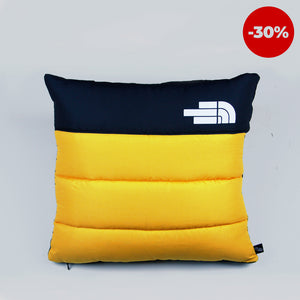 YELLOW PUFFY CUSHION