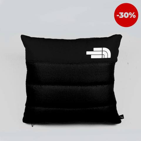 BLACK PUFFY CUSHION