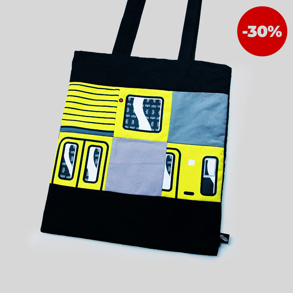 TOTE BAG BERLIN U-BAHN GISELA